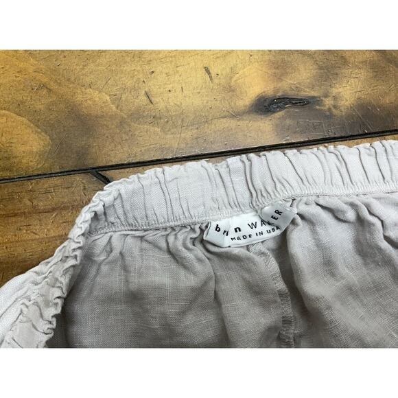 Bryn Walker Pants Womens Size Large Off White Stretch Waist Linen - Picture 4 of 9